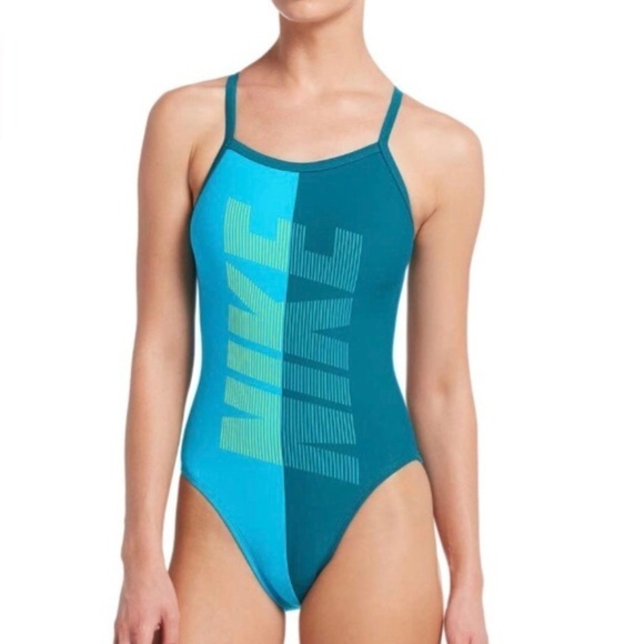 Nike Women's Rift Cut-Out One Piece Swimsuit - Picture 1 of 6